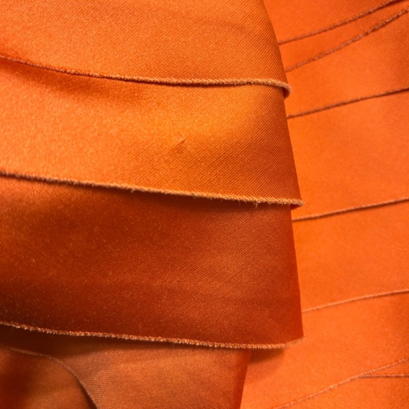 Bebe Strapless Rough Cut Tiered Dress - Picture 7 of 7